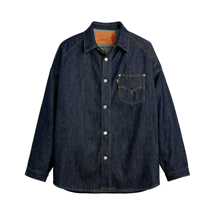 Air Jordan x Levi's Overshirt Jacket 'Indigo'