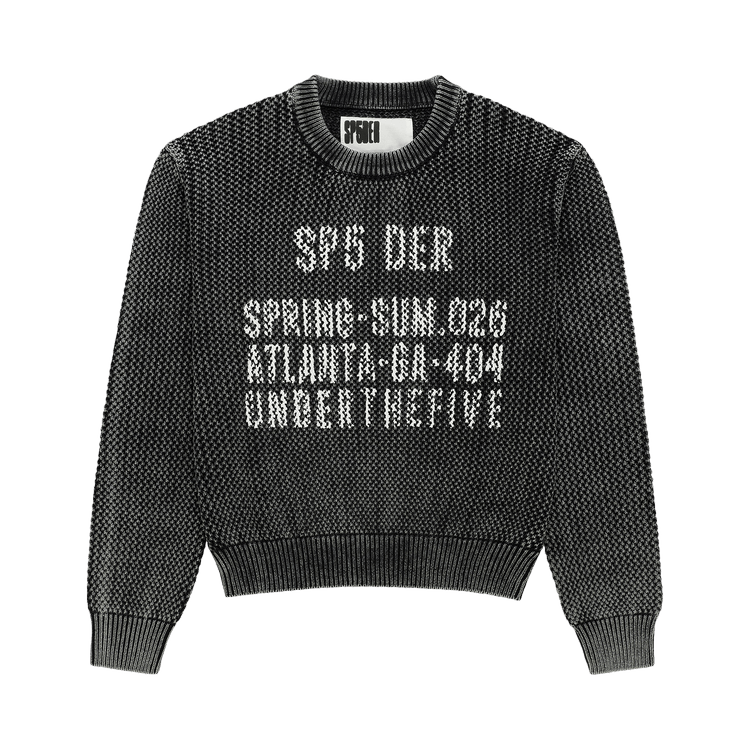 Sp5der Underthefive Sweater "Black"