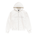 Stussy S Box Zip Hoodie "Off White"