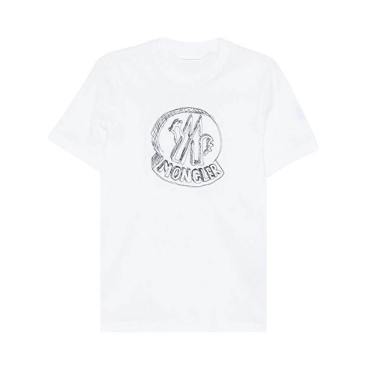 Moncler Short-Sleeve T-Shirt "White"