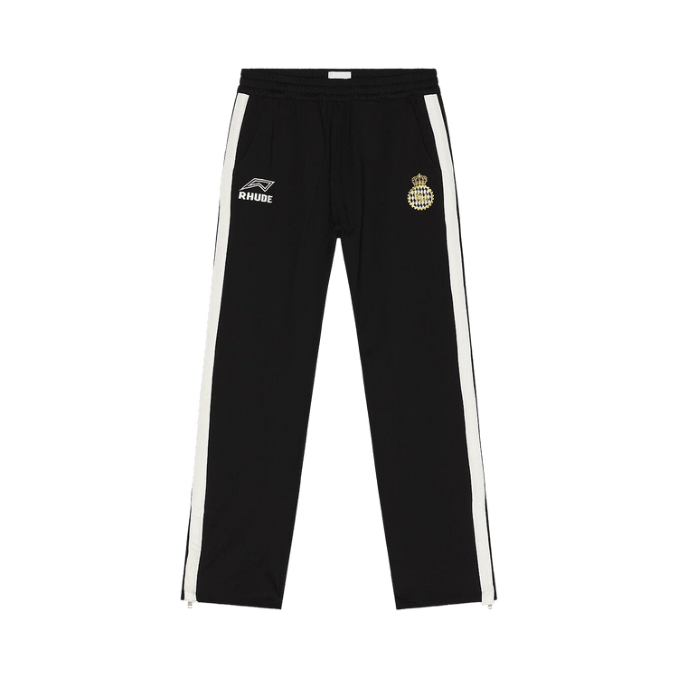 Rhude Lago Hamptons Track Pant "Black/White/Red"