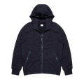 C.P. Company Diagonal Raised Fleece Goggle Sweatshirt "Total Eclipse"