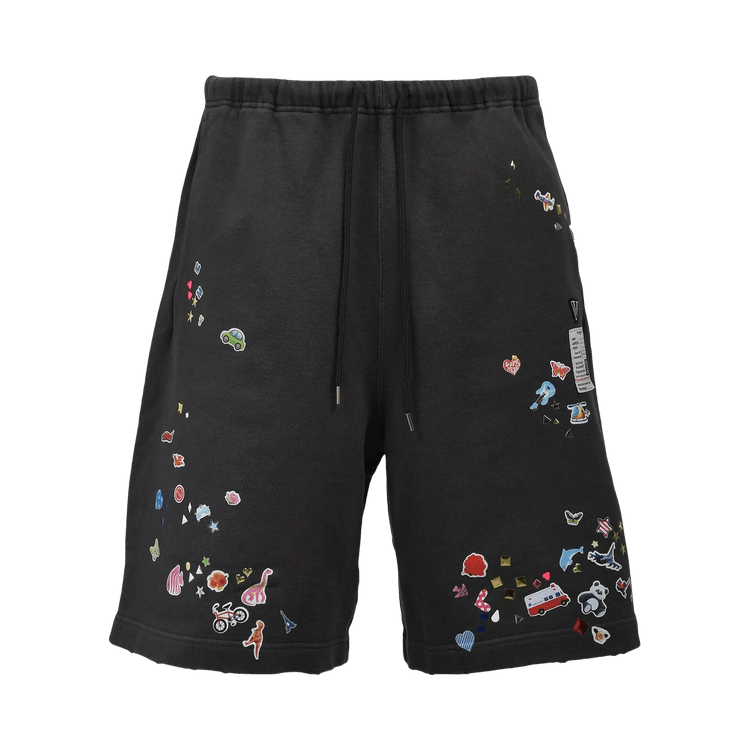 Maison Mihara Yasuhiro Sticker Shorts "Black"