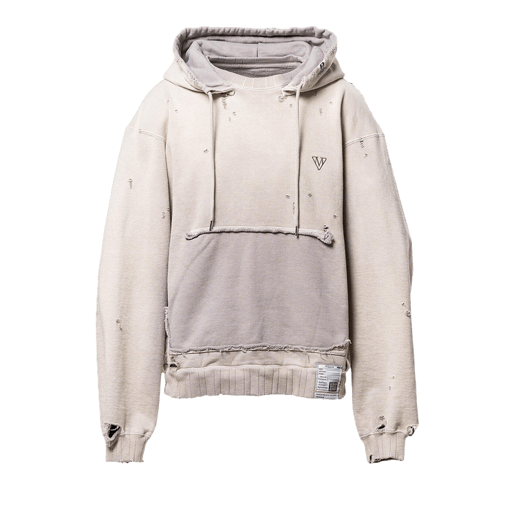 Maison Mihara Yasuhiro Sun Faded Hoodie "Beige"