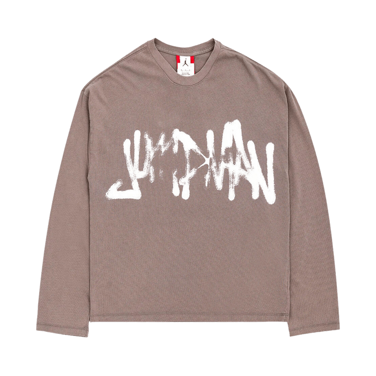 Air Jordan M J IH Jumpman Long-Sleeve Tee "Cave Stone"