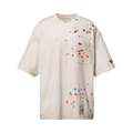 Maison Mihara Yasuhiro Sticker Tee "Grey"