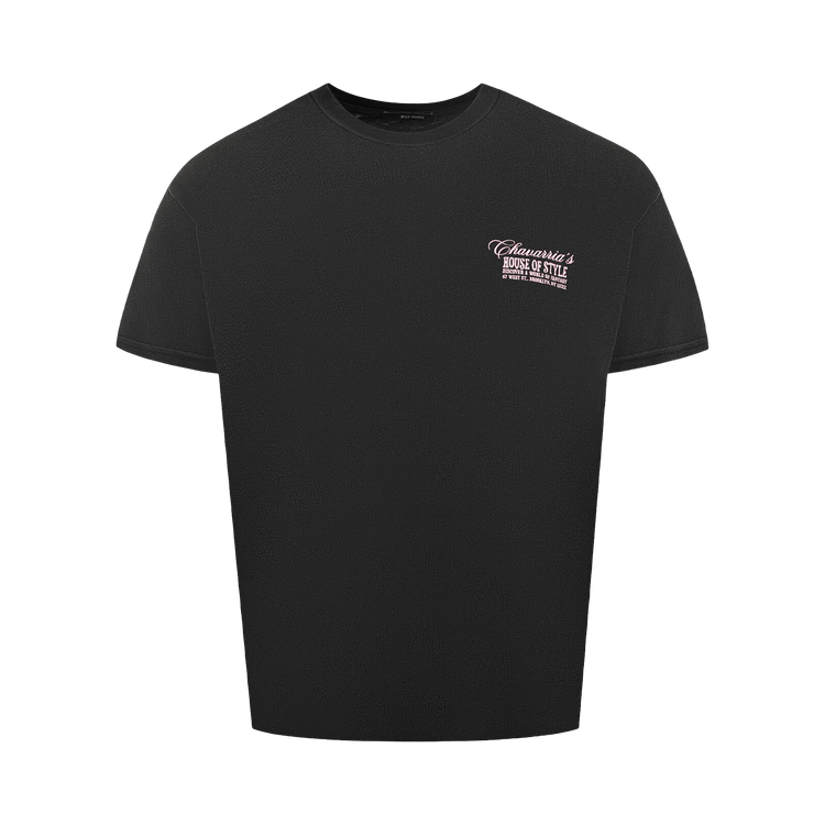 Willy Chavarria House Of Style Easy Tee "Black"