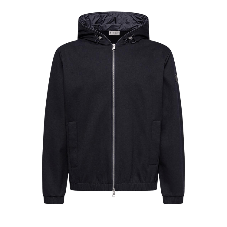 Moncler Zip Up Cardigan "Blue"