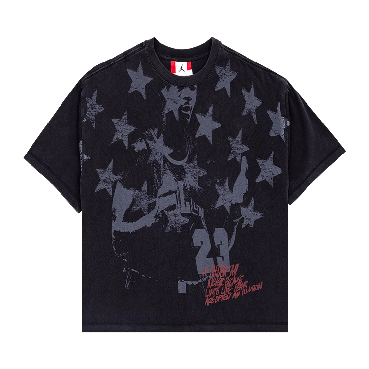 Air Jordan M J IH Star Short-Sleeve Tee "Black"
