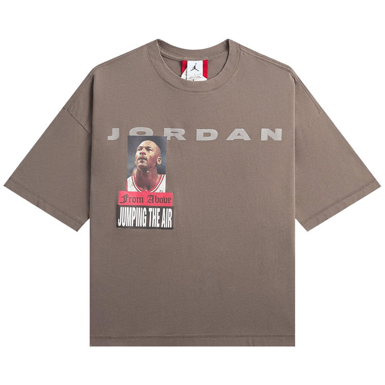 Air Jordan M J IH Above Short-Sleeve Tee "Cave Stone"
