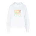 Givenchy 4G Peace-Print Hoodie "White"