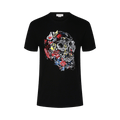 Alexander McQueen Skull-Print Crewneck T-Shirt "Black"