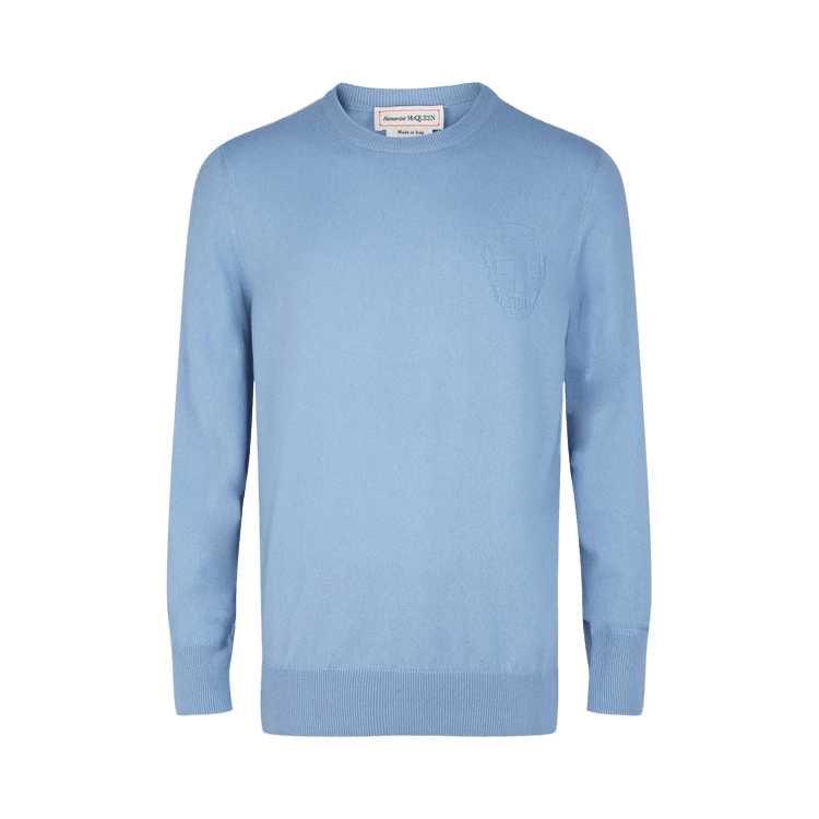 Alexander McQueen Cashmere Skull Sweater "Skyline"