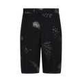 Alexander McQueen Embellished Astral Shorts "Black/Silver"
