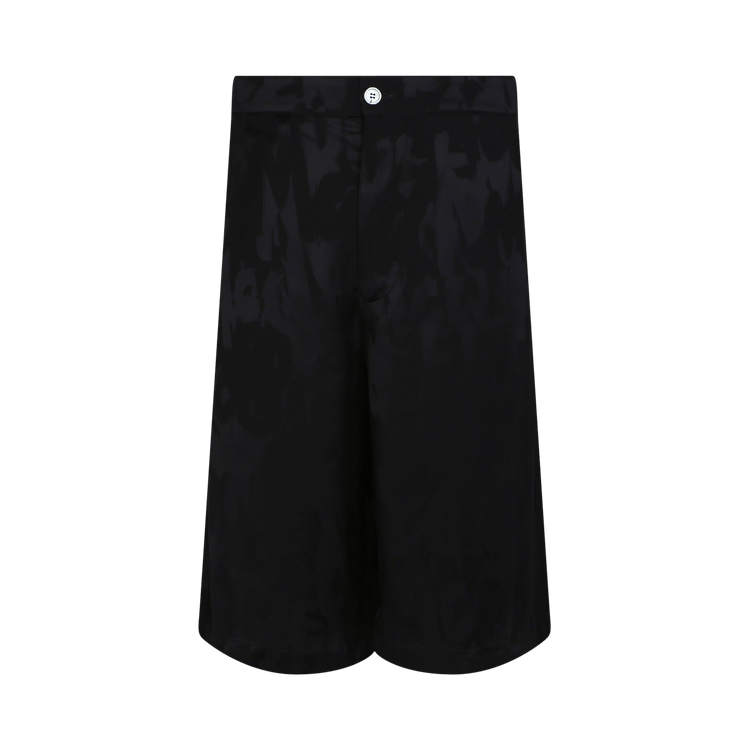 Alexander McQueen Logo Jacquard Shorts "Black"