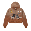 Vale Forever Vanderbilt Zip Up "Brown"