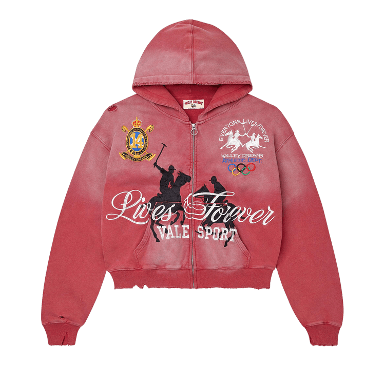 Vale Forever Rockefeller Zip Up "Red"