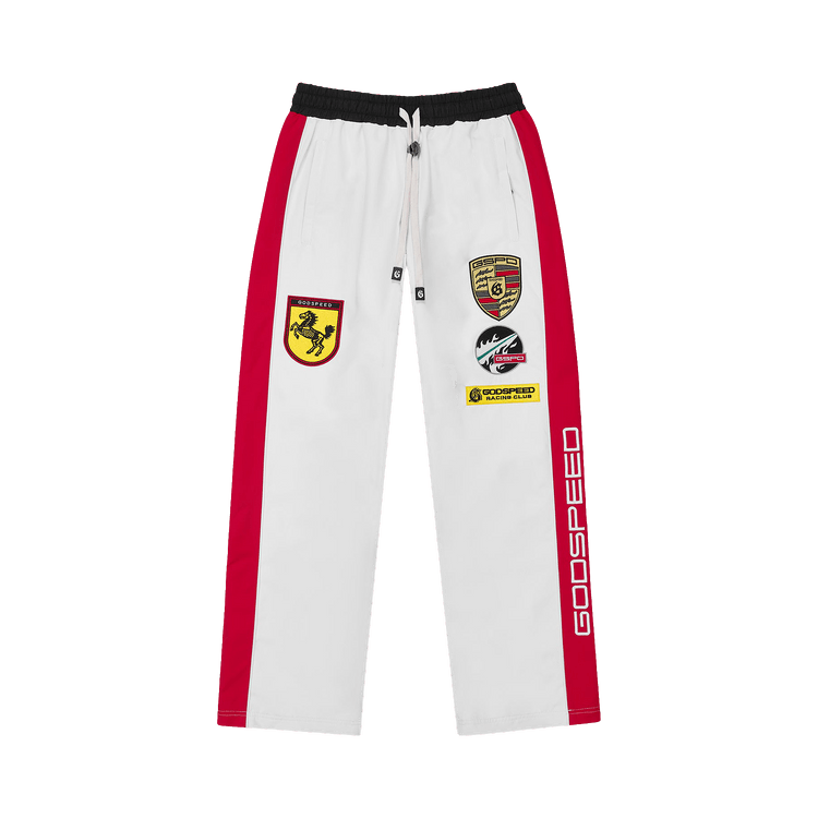 Godspeed GRC Track Pants "White/Black/Red"
