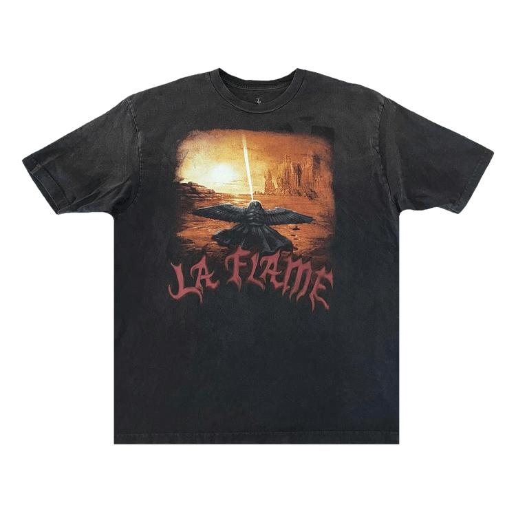 Cactus Jack by Travis Scott Coachella Exclusive LA Flame Utopia Tee "Black"