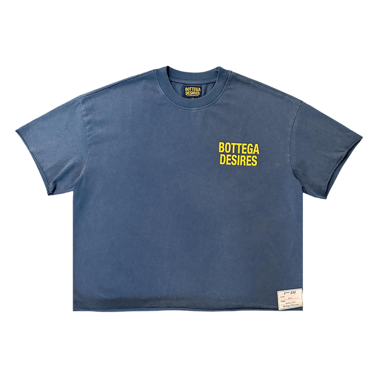 Bottega Desires Fuck Em T-Shirt "Blue"