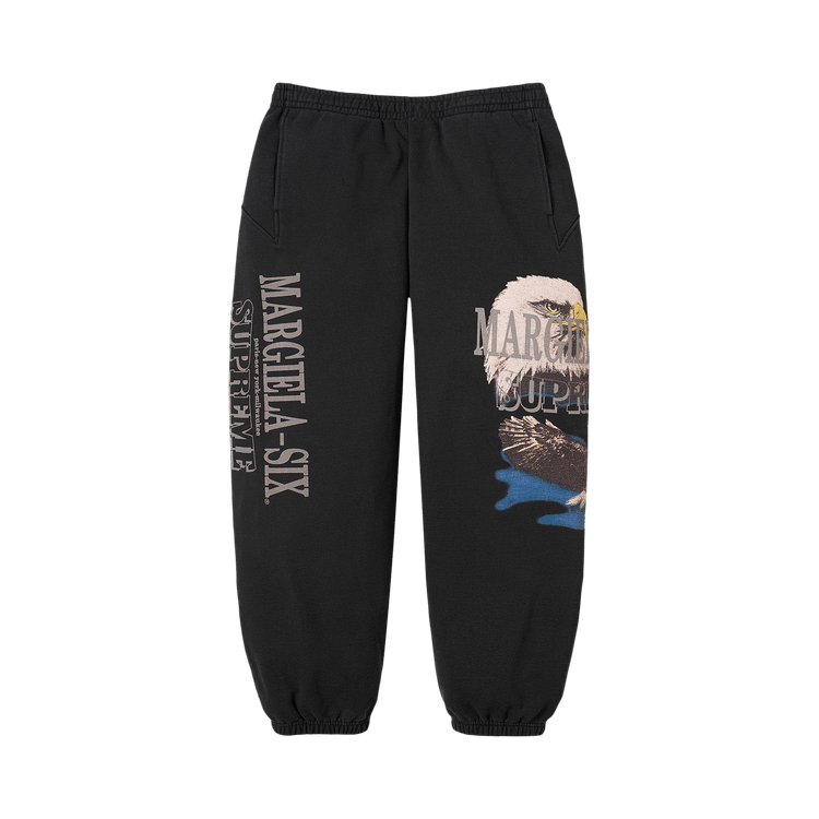 Supreme x MM6 Maison Margiela Eagle Sweatpant "Black"