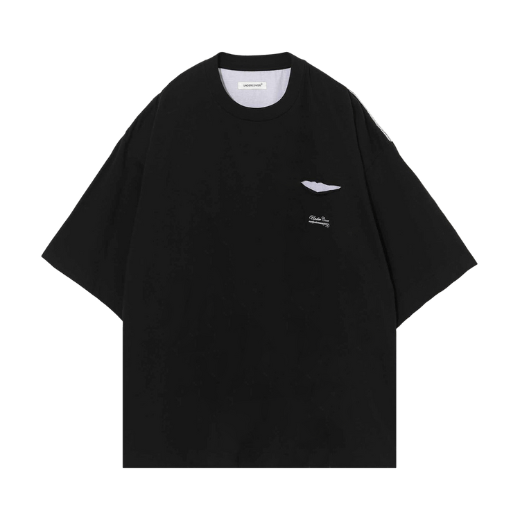 Undercover Embroidered Relaxed Fit T-Shirt "Black"