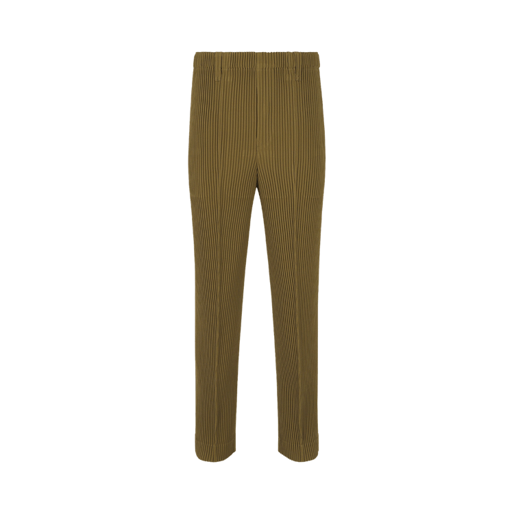 Homme Plissé Issey Miyake Tuxedo Pleats Pants "Khaki"