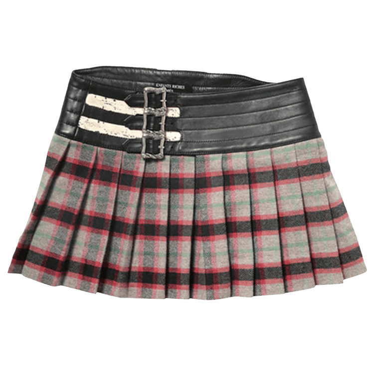 Enfants Riches Déprimés Dog In Restraint Skirt "Black/White/Multicolor"