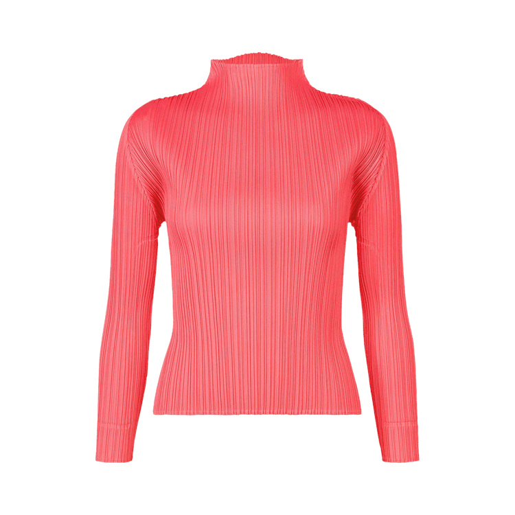 Pleats Please Issey Miyake Monthly Colors March Shirt "Pink"