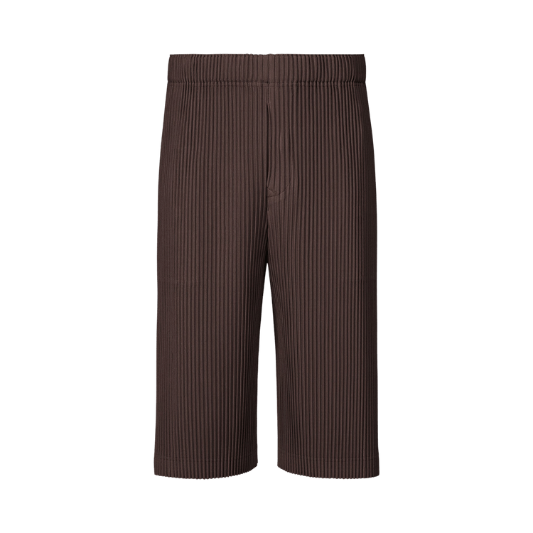 Homme Plissé Issey Miyake Wear Or Wrap Pants "Egg Plant Black"