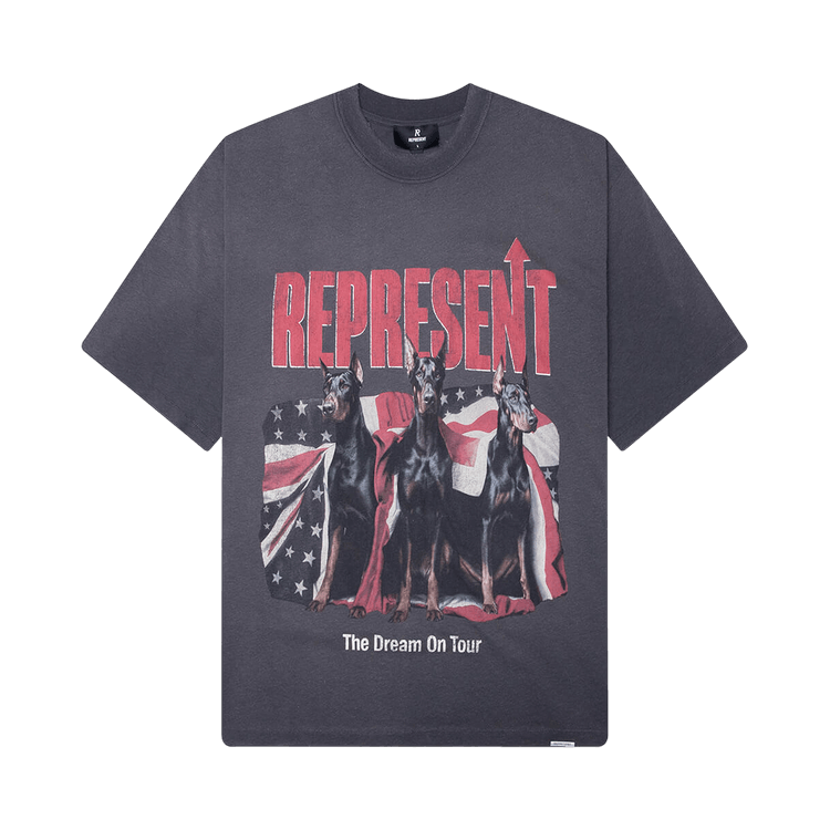 Represent Clo Dream On Tour T-Shirt "Sun Fade Grey"