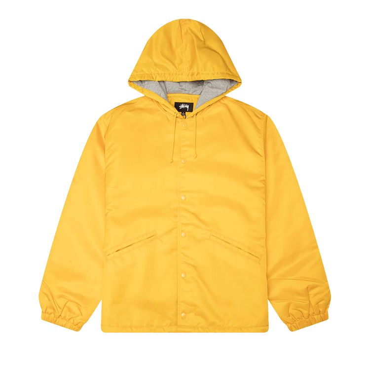 Stussy Hooded Coaches Jacket "Yellow"