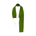 Christopher Esber Silk Scarf Chain Bra Top "Cactus"