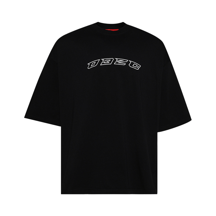 032C Hansel And Gretel Oversized T-Shirt "Washed Black"