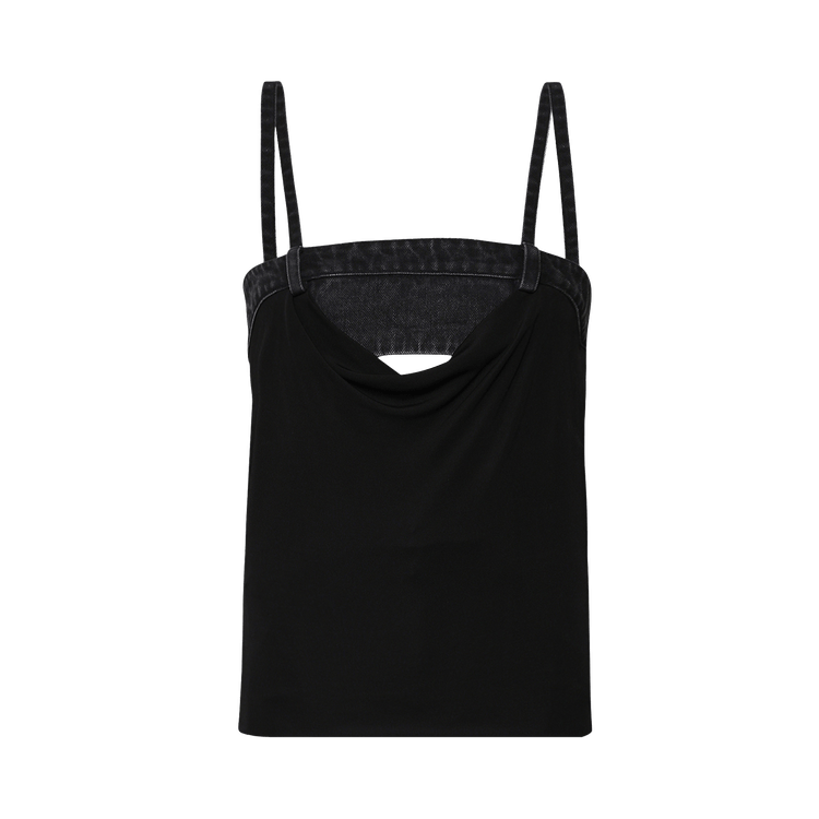 Christopher Esber Draped Duo Bustier "Black"