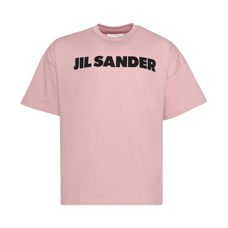 Jil Sander Short-Sleeve T-Shirt "Neon Rose"