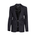 Mugler Blazer "Raw Blue"