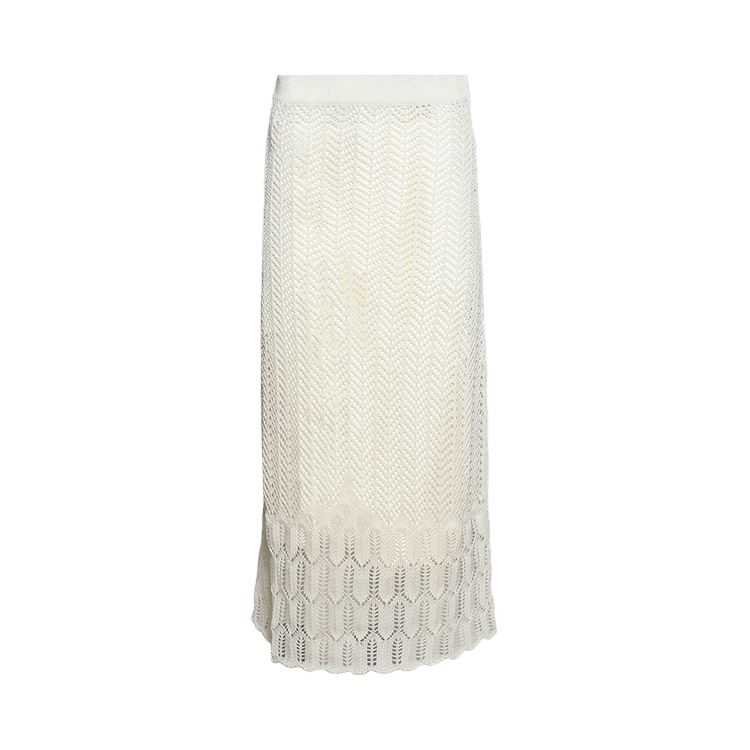 Jil Sander Long Skirt "Eggshell"