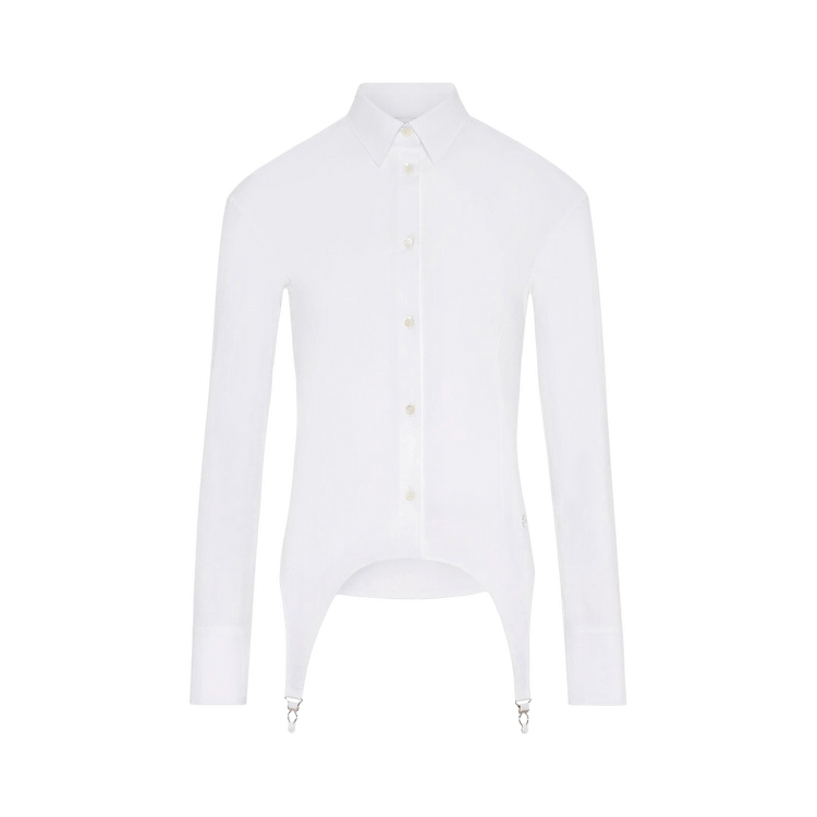 Jean Paul Gaultier Porte Jarretelles Shirt "White"