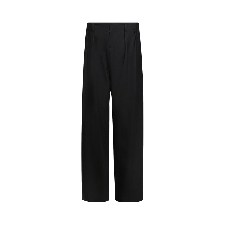 David Koma Double Pleated Tailored Trousers "Black"
