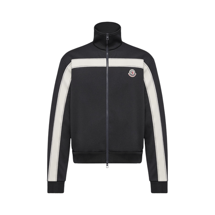 Moncler Zip Up Cardigan "Black"