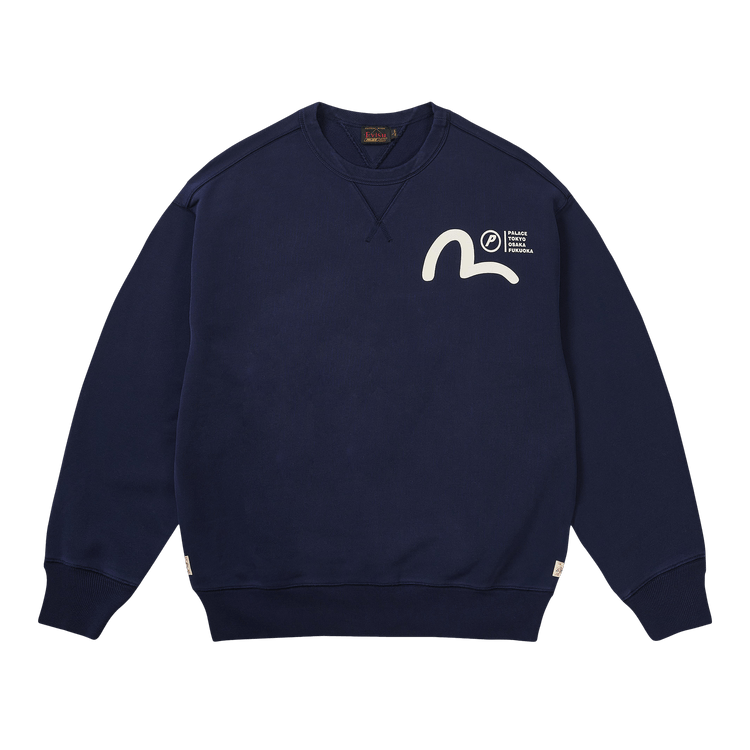 Palace x Evisu Crew "Navy"