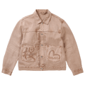 Palace x Evisu Type 2 Denim Jacket "Pink Wash"