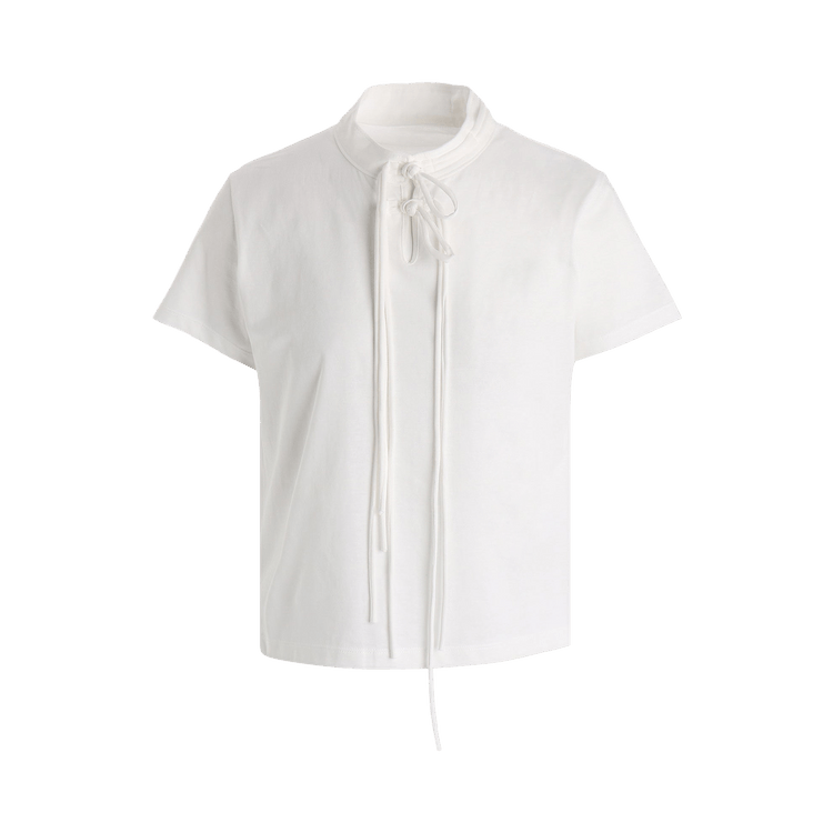 Y"s Shaka Button Short-Sleeve Tee "Off White'