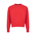 Auralee High Twist Light Sweatshirt "Red"