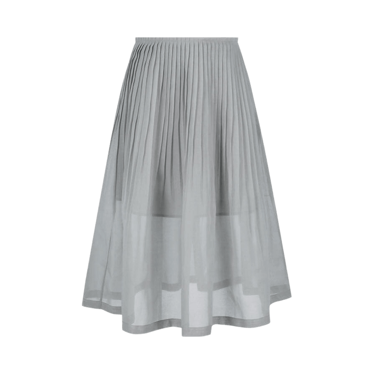Amomento Pleated Midi Skirt "Grey"