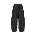 Amomento Drawstring Capri Pants "Charcoal"
