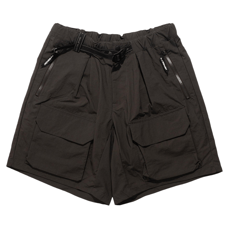 And Wander Twill Short Pants "Charcoal"
