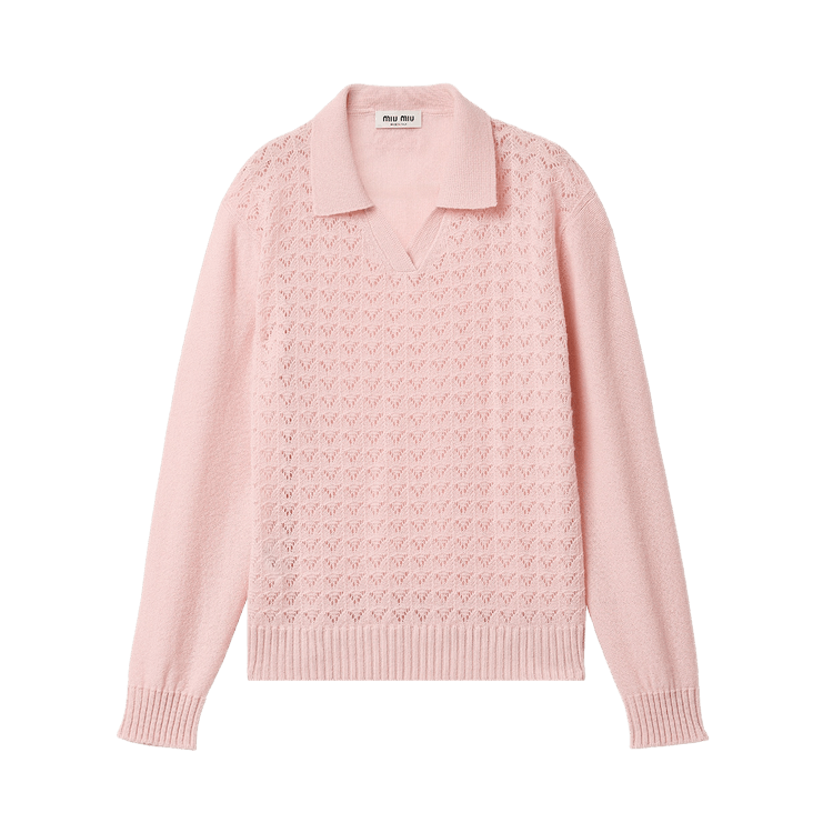Miu Miu Cashmere Cardigan "Alabastro"