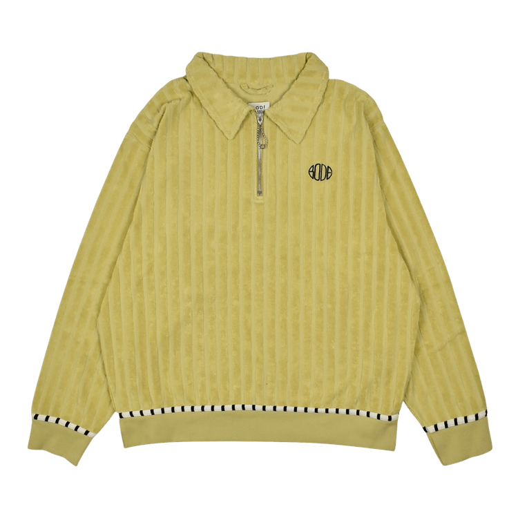 Bode Croquet Ground Pullover "Green"